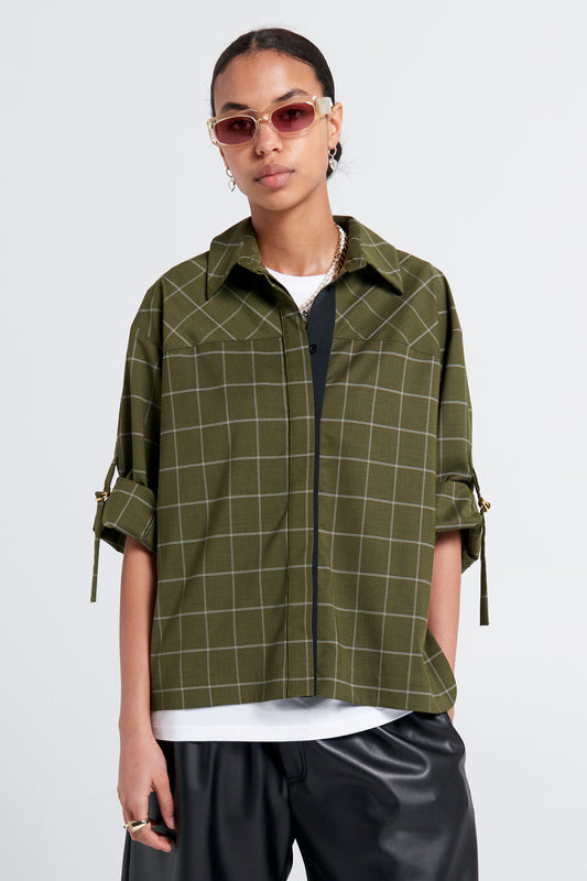 Promenade Shirt Khaki Green