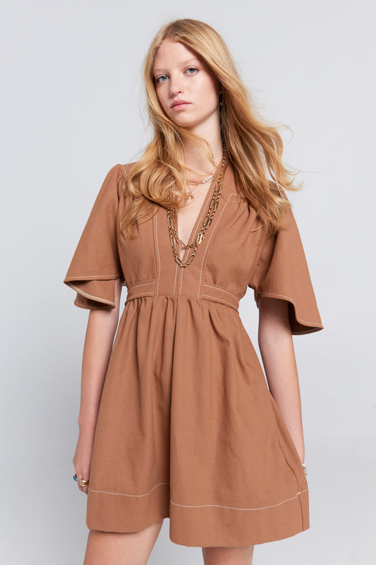 Mini Jamboree Dress Mocha
