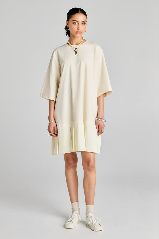 Rally Dress Cream/Cream