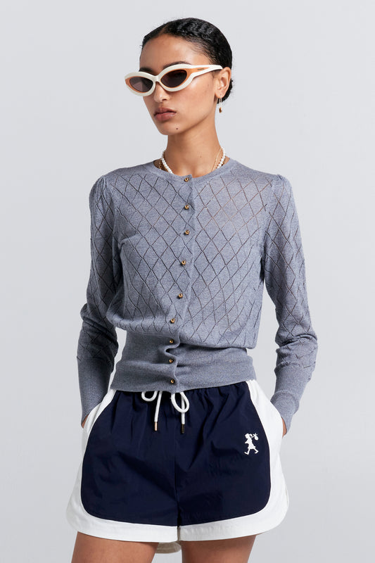 Dash Runaway Shorts Navy/Off-White