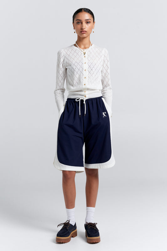 Velocity Runaway Shorts Navy/Off-White