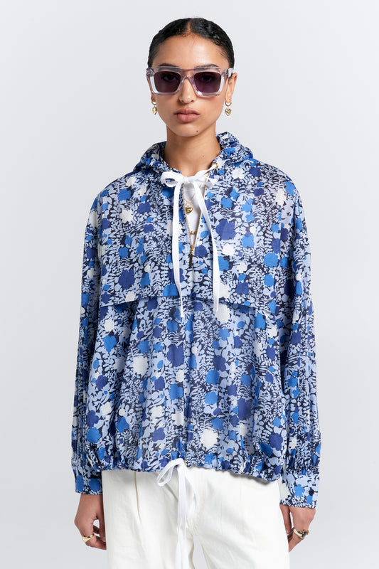Perfect Day Beach Hoodie Blue Multi