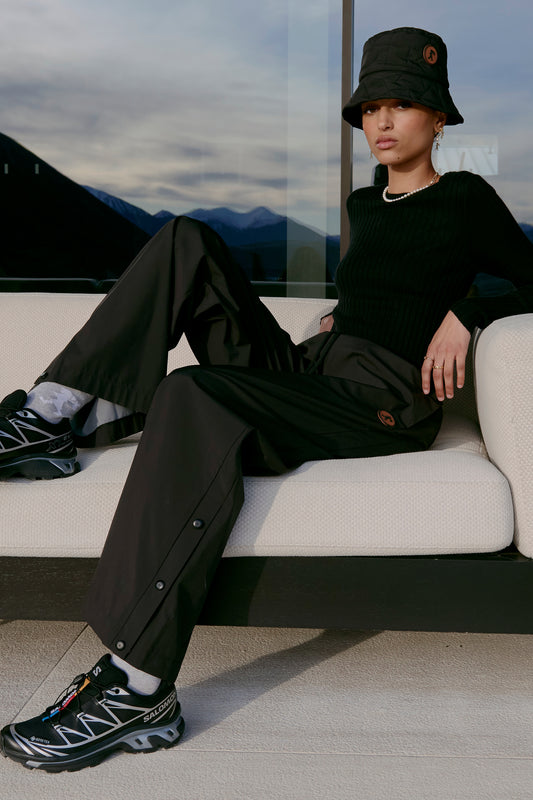 Leisure Track Pants Black