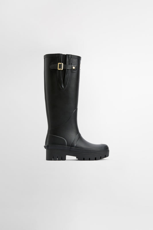 Leighton Tall Welly Black