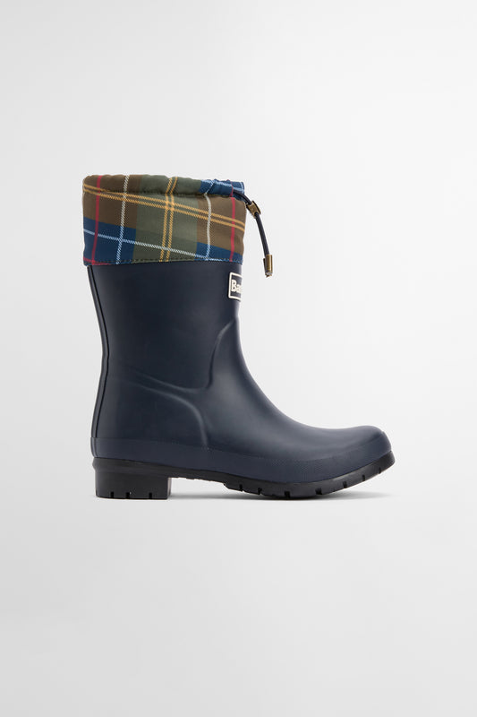 Mowbray Mid Welly Navy/Classic Tartan